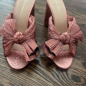 Loeffler Randall Women's Pink Heeled Sandals